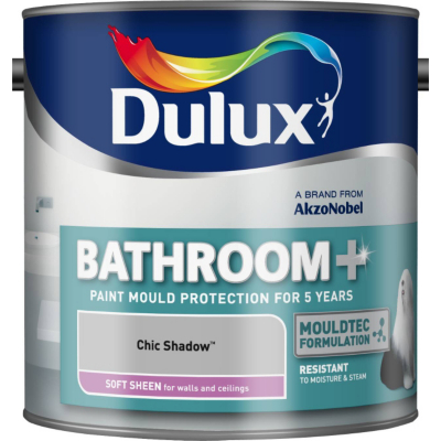 Dulux Bathroom Soft Sheen Chic Shadow - 2.5L,