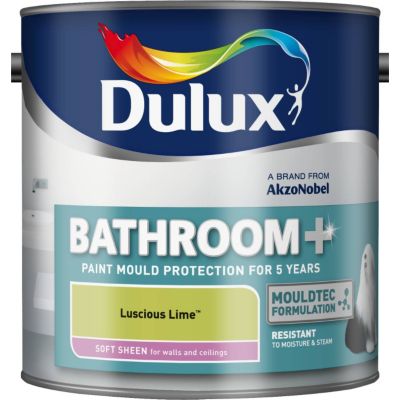 Dulux Bathroom Soft Sheen Luscious Lime - 2.5L,