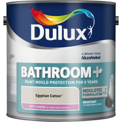 Dulux Bathroom Soft Sheen Egyptian Cotton -