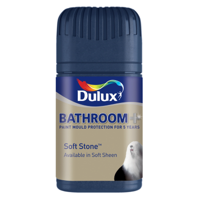 Dulux Bathroom Tester Soft Stone - 50ml, Blues