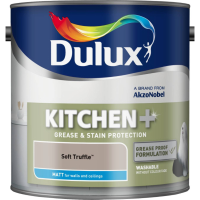 Dulux Kitchen Matt Soft Truffle - 2.5L,
