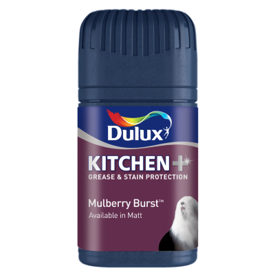 Dulux Kitchen Tester Mulberry Burst - 50ml,