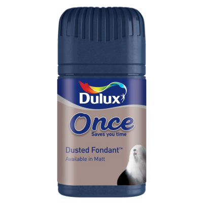 Dulux Once Tester Dusted Fondant - 50ml,