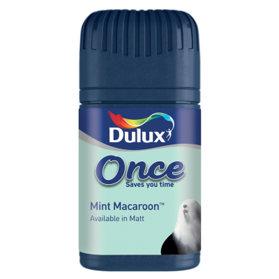 Dulux Once Tester Mint Macaroon - 50ml, Yellows