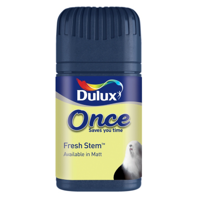 Dulux Once Tester Fresh Stem- 50ml, Yellows and
