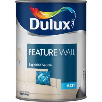 Matt Feature Wall Sapphire Salute- 1.25l,