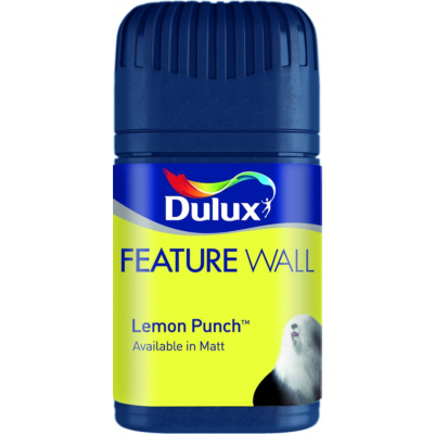 Dulux Feature Wall Tester Lemon Punch- 50ml,