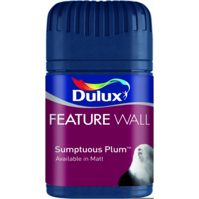 Dulux Feature Wall Tester Sumptious Plum- 50ml,