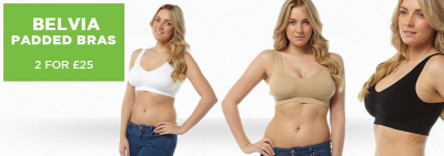 2 for £25 on Belvia Padded Bras