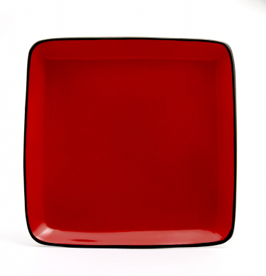 ASDA 12 Piece Red Square Shanghai Dinner Set,