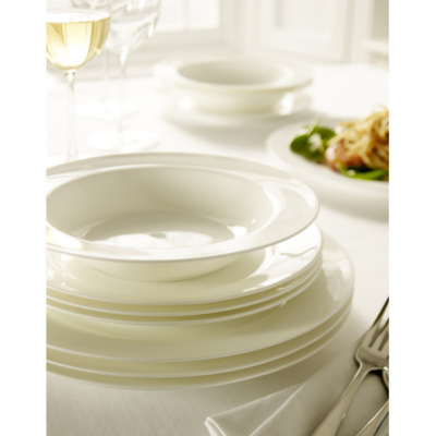 Elegant Living 12 Piece Bone China Dinner Set,