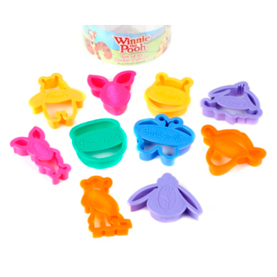 Disney Winnie the Pooh 10 Cookie Cutters DN1364WK