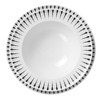 ASDA Deco Porcelain Dinner Set - 12 Piece,