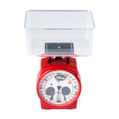 Mickey Mouse Weighing Scales, Red
