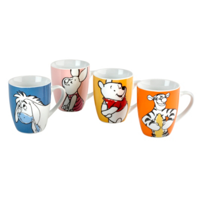 Disney Winnie The Pooh Mug Set - 4 Pack CM02321AS