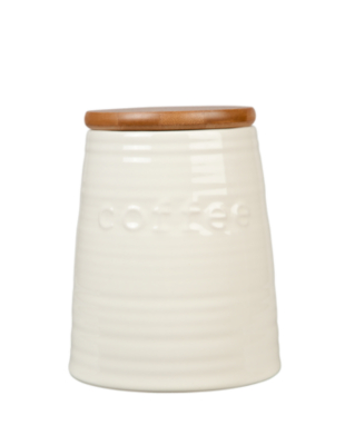 Home Cream Coffee Canister Kitchen Storage