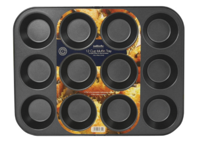 Sabichi Essentials 12 Cup Muffin Tray Baking at ASDA