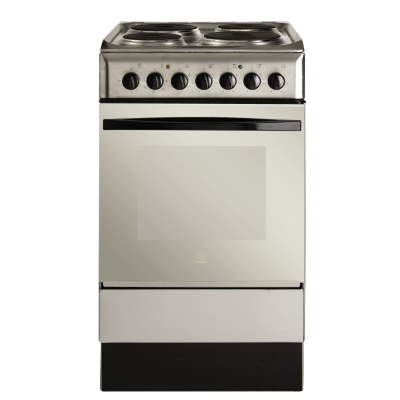 Indesit K3E11XG 50cm 'S' Stainless Steel Electric Cooker