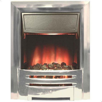 Modena HAMMOND Chrome Electric Fire