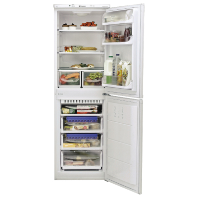 Hotpoint FFA52S Silver Fridge Freezer - A Rated Energy Efficiency
