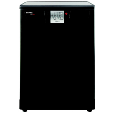 Hoover HOD6615B Black Dishwasher - A Rated Energy Efficiency