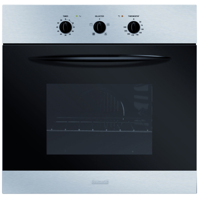 Baumatic B144SS Single Oven & BHG602T 4 Burner Hob - Stainless Steel