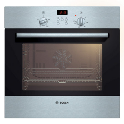 Bosch HBN331E0B Brushed Steel Integrated Oven - Electric - A Rated Energy Efficiency