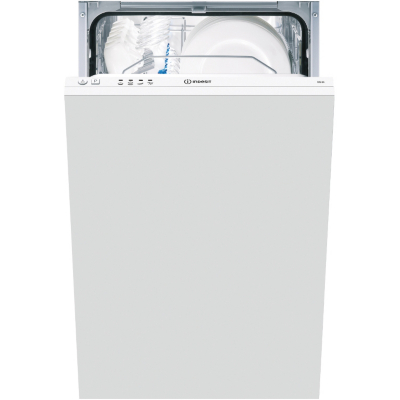 Indesit DIS04 Integrated Slimline Dishwasher - A Rated Energy Efficiency