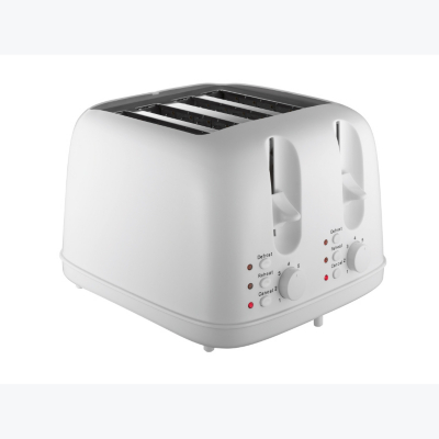 ASDA 4 Slice Toaster - White, White TA8511
