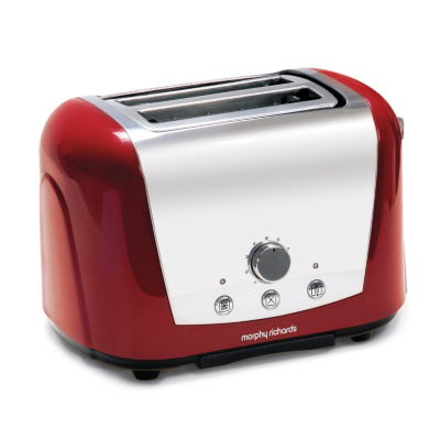 Morphy Richards 44266 Accents 2 Slice Red