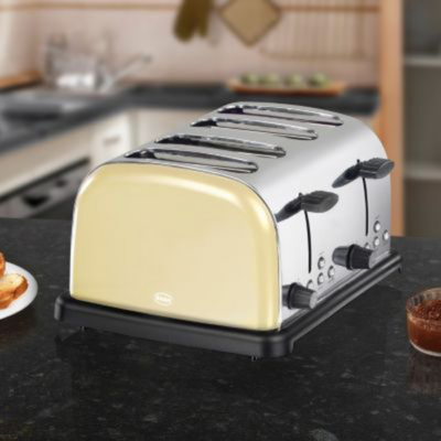 Swan ST14020CREN 4 Slice Toaster - Cream, Cream