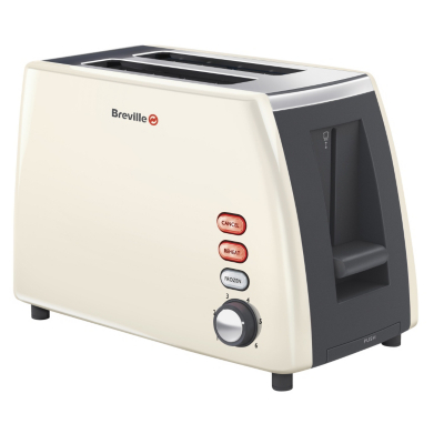 Breville VTT342 Toaster - Cream, Cream VTT342