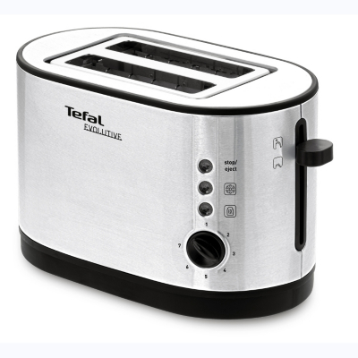 Tefal TT390015 Evolutive Toaster, Stainless