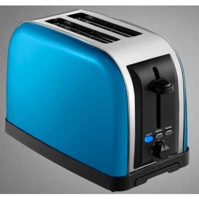 2 Slice Toaster - Blue, Blue TA-200BU