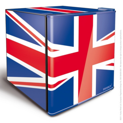 Husky EL193 Union Jack Refrigerator