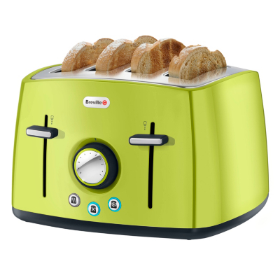 VTT462 4 Slice Toaster - Lime, Lime