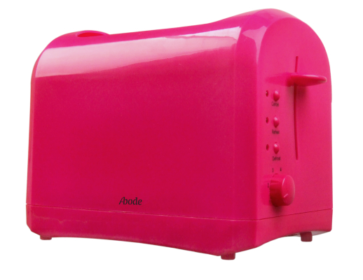 Abode G2SCPT3002 2 Slice Toaster - Pink, Pink