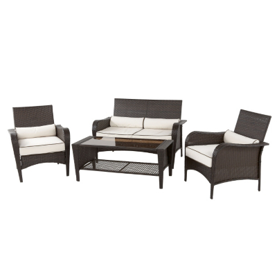 Outdoor Furniture Conversation Sets on Asda Direct   Java Classic Conversation Set 4 Piece Customer Reviews