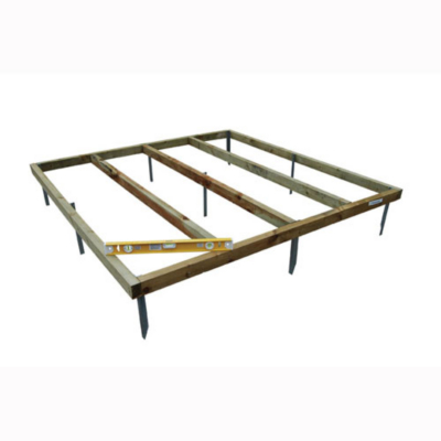 Larchlap Shed Base For 8 X 6ft Sheds, Natural Wood