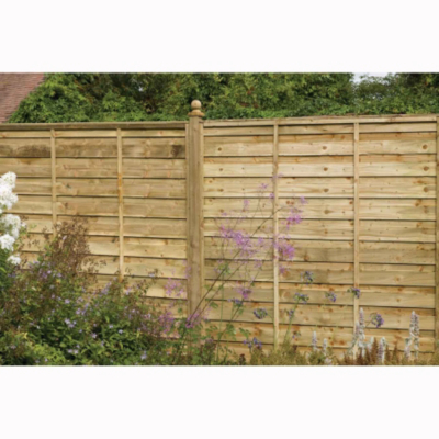 Solway Fence Panel 6 x 6ft Garden Ornaments at ASDA
