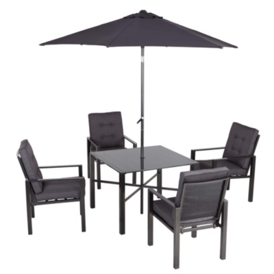Wyndham Charcoal Patio Set-6 Piece