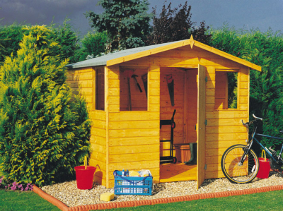  Orkney Apex Shiplap Shed- 8 x 6ft | Sheds &amp; Buildings | George at ASDA