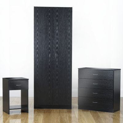 Reykjavik Black Ash 2 Door Robe