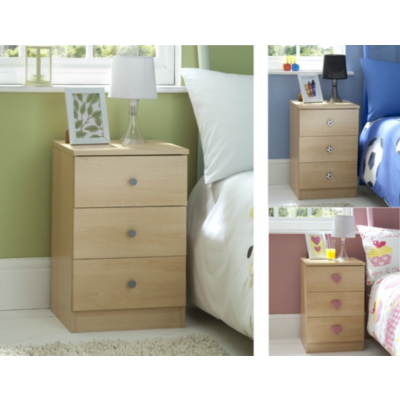 Brighton 3-in-1 Childrens Bedside Cabinet