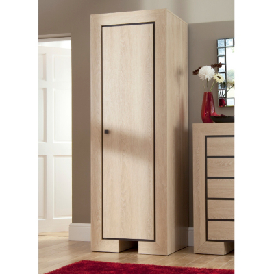 Cannes 1 Door Wardrobe, Canterbury Oak