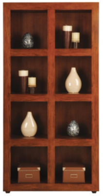 Lima Storage Bookcase - Dark Veneer, Dark Veneer