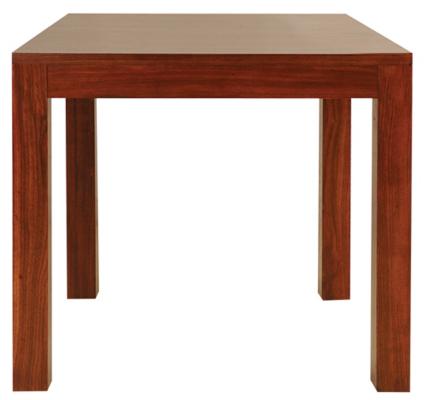 Lima Square Dining Table - Dark Veneer, Dark