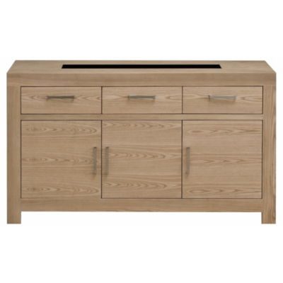 Stockholm Large Sideboard - Light Ash, Natural