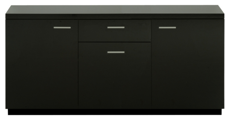 Chess Large Sideboard - Black, Black DEC040B