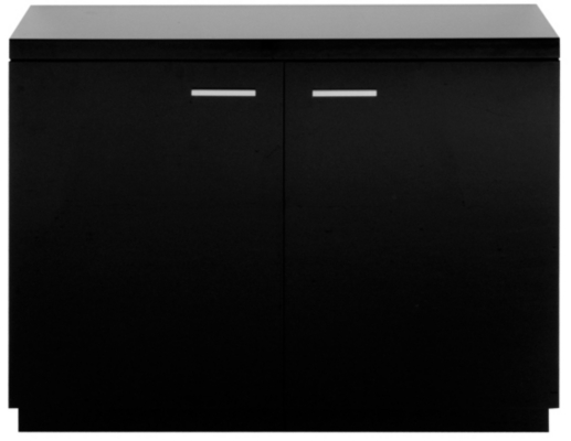 Chess Small Sideboard - Black, Black DEC016B